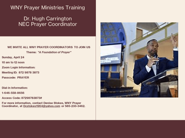 Prayer Leaders Training